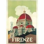 "Vintage Prints" by Rossi of Italy- Firenze Cupola
