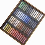 Schmincke Finest Extra-Soft Artist Pastels - Set of 60 in a Wood Box