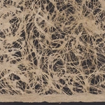 Amate Bark Paper from Mexico- Lace Bayo 15.5x23 Inch Sheet