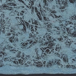 Amate Bark Paper from Mexico- Lace Azul Turqueza 15.5x23 Inch Sheet