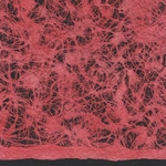 Amate Bark Paper from Mexico- Lace Roja 15.5x23 Inch Sheet