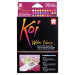Koi Watercolors Pocket Field Sketch Box - Set of 30