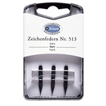 Brause Hard Box of 3 Nibs - Tubes - 513