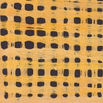 Amate Bark Paper from Mexico- Weave Amarillo Yellow 15.5x23 Inch Sheet
