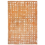 Amate Bark Paper from Mexico- Weave Naranja Orange 15.5x23 Inch Sheet