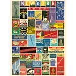 Cavallini Decorative Paper- Vintage New York Matchbook Covers 20x28" Sheet
