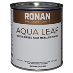 Aqua Leaf Metallic Paint 8 oz Cans