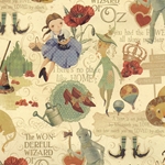 Italian Fairy Tale Paper- The Wizard of Oz 27x36" Sheet