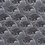 Nepalese Art Deco Wave Paper