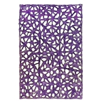 Spiderweb Amate Bark Paper from Mexico- Purple 15.5x23 Inch Sheet