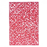 Spiderweb Amate Bark Paper from Mexico- Red 15.5x23 Inch Sheet