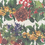 Tassotti Paper - Christmas Berries 19.5"x27.5" Sheet