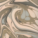 Marbled Paper from India- Coffee and Cream 22x30" Sheet
