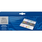 Winsor & Newton Cotman Watercolor 12 Half-Pan Blue Box Set