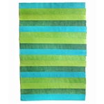 Nepalese Striped Collage Paper- Shades of Green Collage 20x30" Sheet