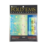 Yasutomo Fold 'ems - Petals Chiyogami, 6" Square; 24 sheets