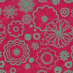 Nepalese Printed Flower Power Paper