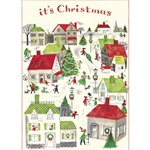 Cavallini Decorative Paper Wrap- It's Christmas 20x28" Sheet