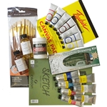 University of Rochester Intro to Painting with Annalisa Barron set