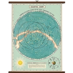 Cavallini Vintage School Chart- Celestial Chart