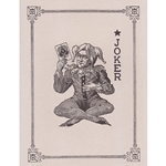 Rossi Limited Edition Letterpress Gift Card- The Joker