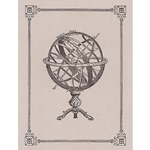 Rossi Limited Edition Letterpress Gift Card-  Astronomy