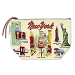 Cavallini Vintage Pouch- New York City Icons