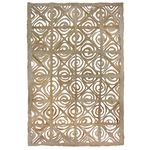 Amate Bark Paper from Mexico- Flowers Bayo 15.5x23 Inch Sheet