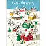 Cavallini Decorative Paper - Peace on Earth 20"x28" Sheet
