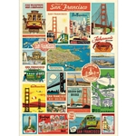 Cavallini Decorative Paper -  San Franciso 20"x28" Sheet