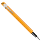 Caran D'Ache Fountain Pen 849- Fluorescent Orange Medium Tip