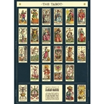 Cavallini Decorative Paper - Tarot Wrap 20"x28" Sheet