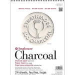 Strathmore Charcoal Paper Pads 500 Series - White - 18"x24"