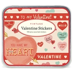 Cavallini Stickers- Vintage Valentine