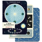 Cavallini Celestial Mini Notebook Set