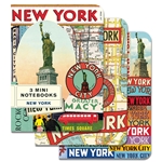 Cavallini New York Mini Notebook Set