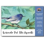 Niji® Watercolor Paper Pads - 5"x7" - Cold and Hot Press