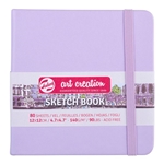 Talens Art Creation Sketch Books - Lilac, 4.72"X4.72"