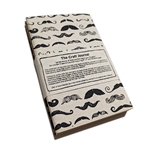 Pack of 3 Handmade Lokta Notebooks - Moustaches