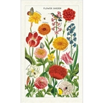 Cavallini Tea Towel - Flower Garden