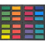 J. Luda Handmade Soft Pastels- Set of 24 Vivid Colors