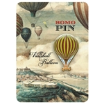 Bomo Art Budapest Enamel Pin- The Vauxhall Balloon