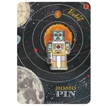 Bomo Art Budapest Enamel Pin- Robot