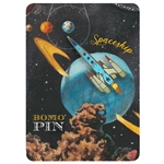 Bomo Art Budapest Enamel Pin- Spaceship