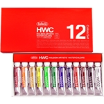 Holbein Artists' Watercolor, 12 color set 5ml tubes