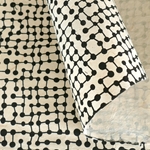 Lama Li Nepalese Paper- Black Connecting Points on Natural