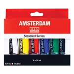 Amsterdam Acrylics General Selection Set 6 x 20ml