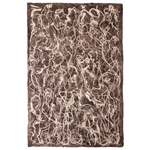Amate Paper from Mexico: Solid/Lace Cafe with White 15.5x23"