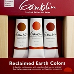 Gamblin Reclaimed Earth Colors Oil Set
