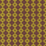 Lokta Printed Paper- Good Luck Eggplant on Yellow 20x30" Sheet